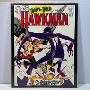 Poster: DC Comics - #36 The Brave and the Bold, July 1961